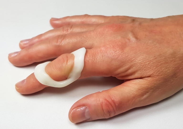 Finger-lagerungsschiene